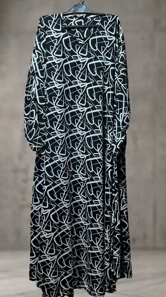 Poshak Mahal premium printed abaya collection